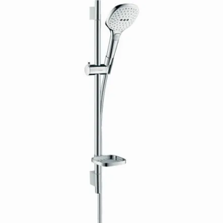 Душовий гарнітур Hansgrohe Raindance Select 120 Unica Set, хром-білий, 0,65 м